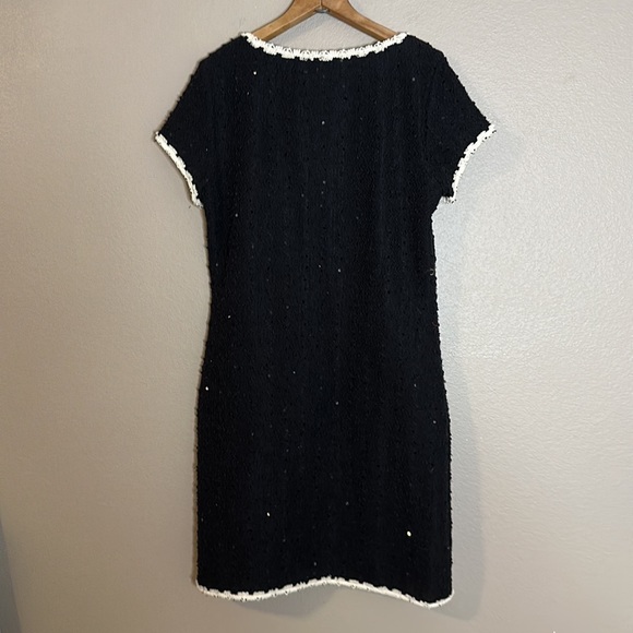 MSK CLASSIC VINTAGE INSPIRED LITTLE BLACK DRESS Sz Small - Picture 4 of 4